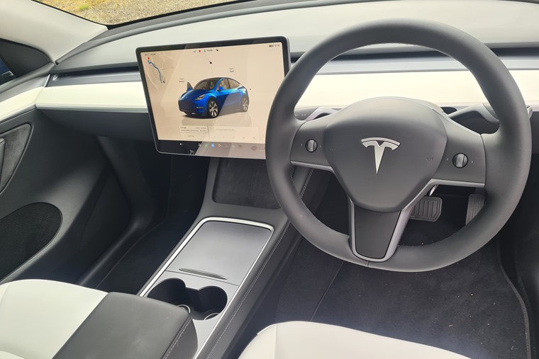 Model Y interior