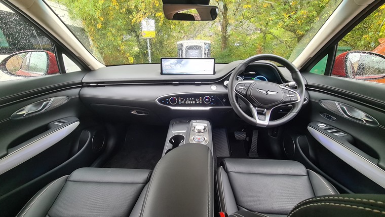 Genesis Electrified GV70 cabin