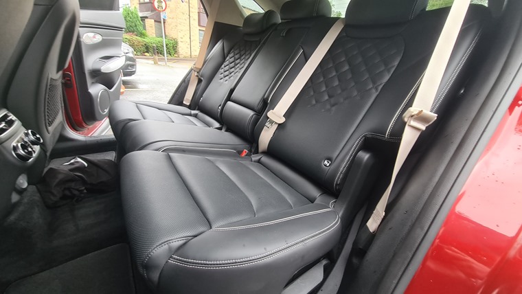 Genesis Electrified GV70 rear seats