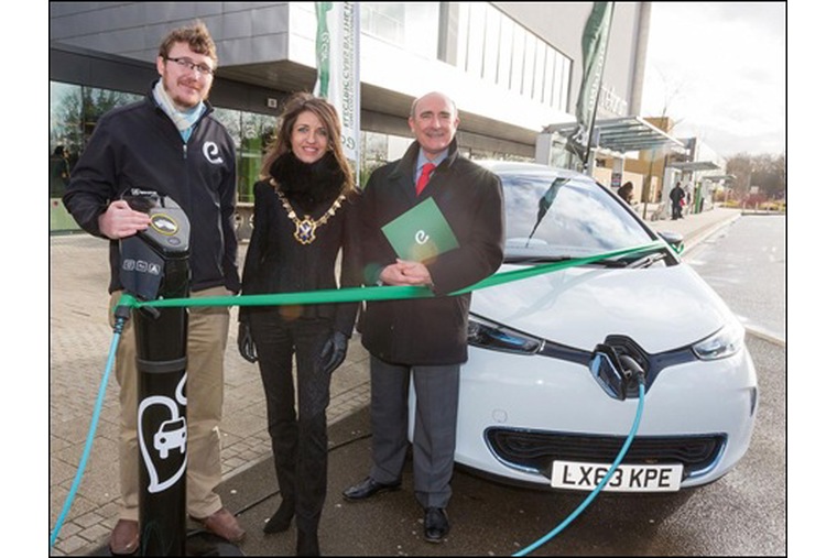Hertfordshire launches first university electric car club