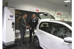 ABB demos new combined charger for electric cars