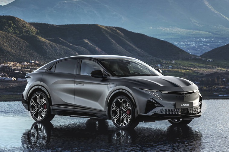 Alpine A390 GTS - Gris Tonnerre Mat