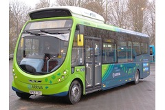 Wirelessly-charged electric buses go on trial in Milton Keynes