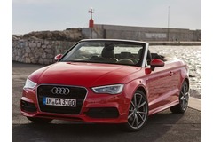All new Audi A3 Cabrio ready for April showers
