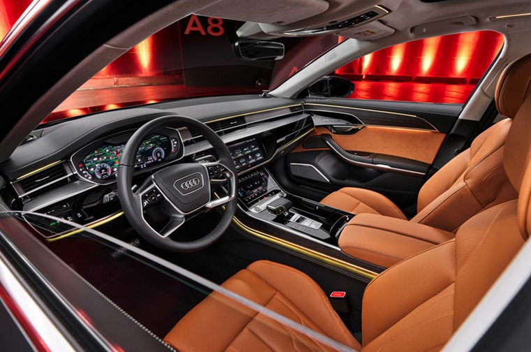 Audi A8 2022 interior
