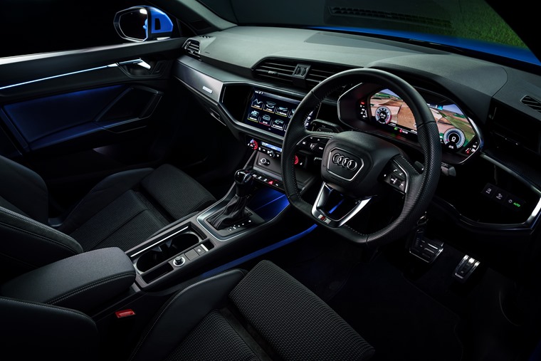 Audi Q3 interior mood lighting