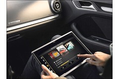 Audi reveals new tablet entertainment system