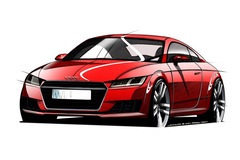 Audi shows off sketches of Geneva-bound TT