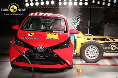 Four star safety ratings for Toyota Aygo and Renault Twingo