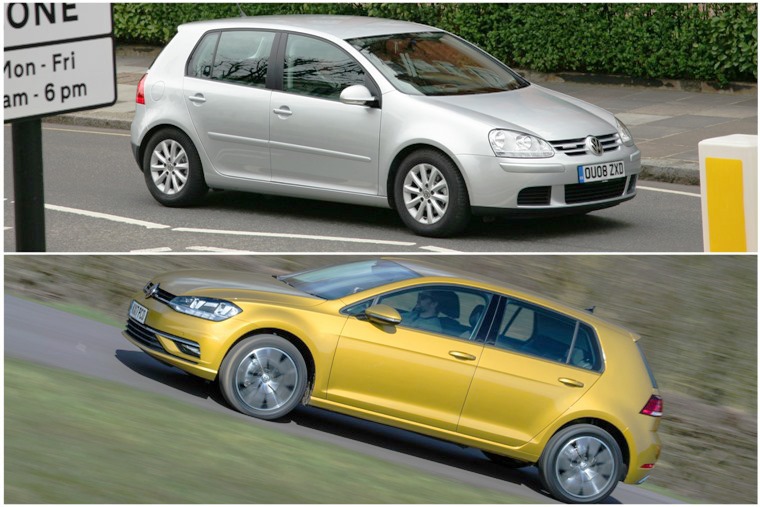 Old vs new: Volkswagen Golf Old vs new: Volkswagen Golf