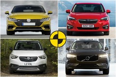 What&rsquo;s the safest new car? Euro NCAP&rsquo;s &lsquo;Best in Class&rsquo; of 2017 revealed