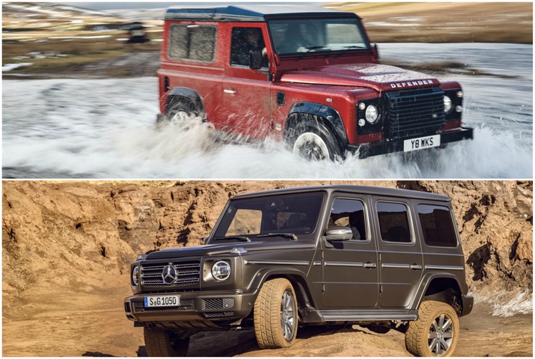 But the two are evenly matched when it comes to off-road ability. 
