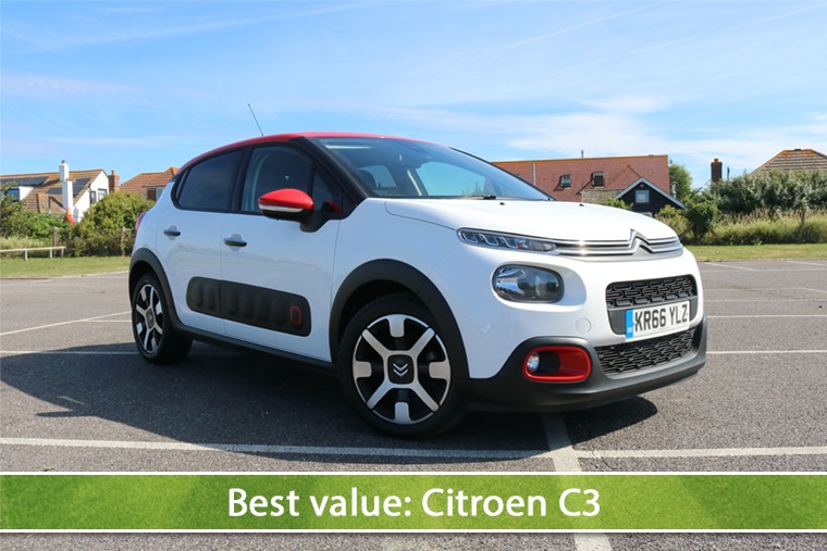 Best value: Citroen C3