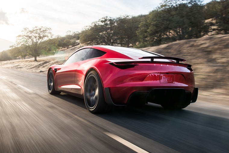 Tesla Roadster rear