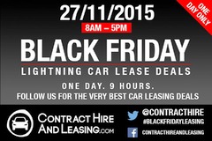 Black Friday: Lightning car lease deals