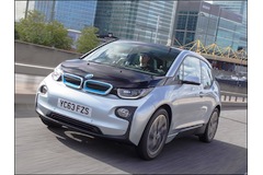 BMW i3 charging EV demand from salary sacrifice customers