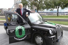 Mayor of London announces zero emission taxi deadline