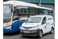 Bridgestone rolls in Nissan vans for bus inspection fleet