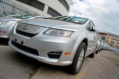 Green Tomato Cars cans deal for 50 BYD electric taxi cars