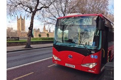 Electric buses set to work in London