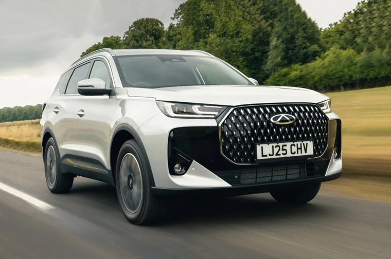 Chery Tiggo 7 driving front