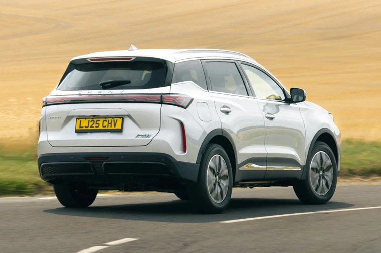Chery Tiggo 7 rear driving