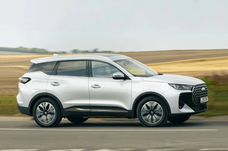 Chery Tiggo 7 side profile