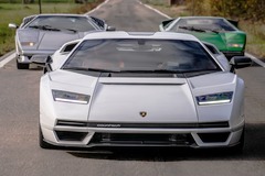 Reborn Lamborghini Countach hits the road