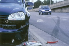 When are you more likely to be involved in an accident?