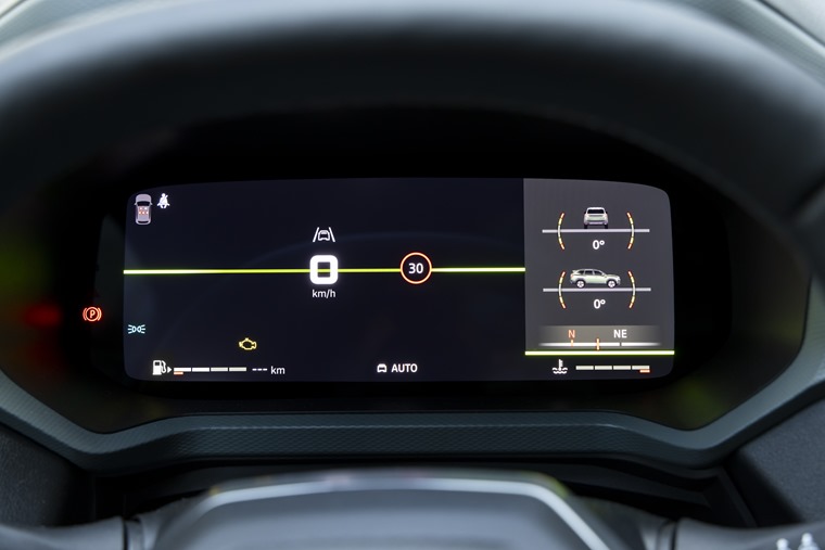 Dacia Bigster driver display