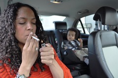 Scottish lawmakers urged to adopt English car smoking ban