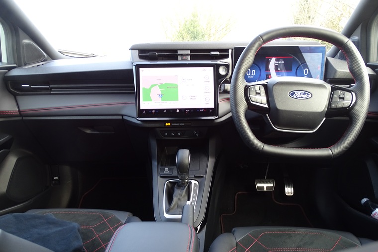 Ford Puma interior and dash