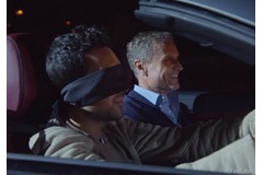 Watch Dynamo drive a Mercedes-Benz SL 63 AMG while blindfolded