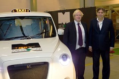 London&rsquo;s new electric taxis prepare for road trials