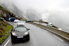 EV rally takes Trollstigen mountain climb to promote electric tourism