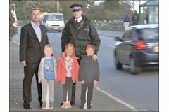 Cardboard kids out to cut speed in Isle of Man