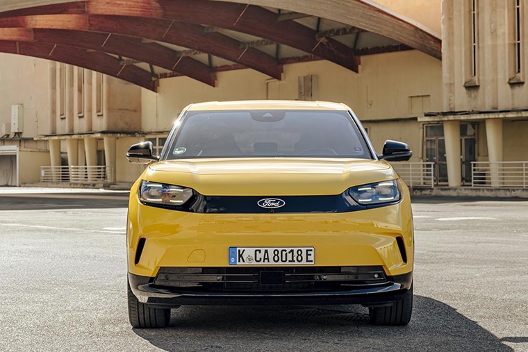 Ford Capri in Vivid Yellow