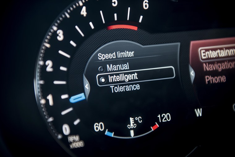 Ford S-Max Speed Limiter Dashboard
