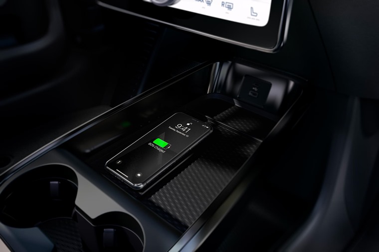 Ford Mustang Mach E wireless charge