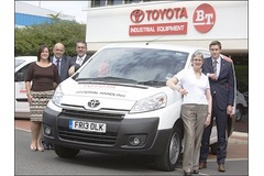 New Toyota Proace vans join material handling fleet