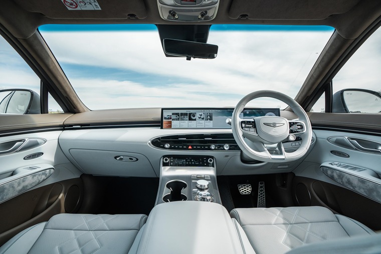 Genesis Electrified GV70 interior