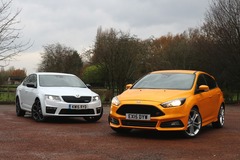Hotter than thou: Skoda Octavia vRS 230PS vs Ford Focus ST comparison review