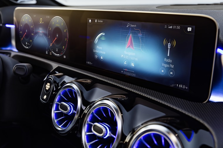 New digital displays are vivid and offer class-leading functionality and voice-recognition tech.