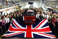 Built in Britain: Jaguar leaps into 2017 as UK automotive sector reaches 17-year high