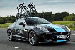 Jaguar creates special F-Type for Team Sky