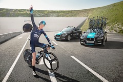 Chris Froome takes Jaguar-developed bike under the sea for world first trip to Calais