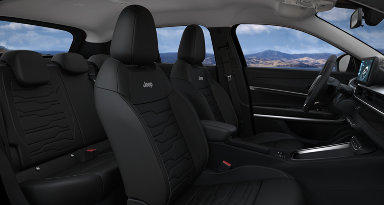 Jeep Avenger leather interior option Altitude