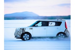 Kia Soul EV undergoes winter testing