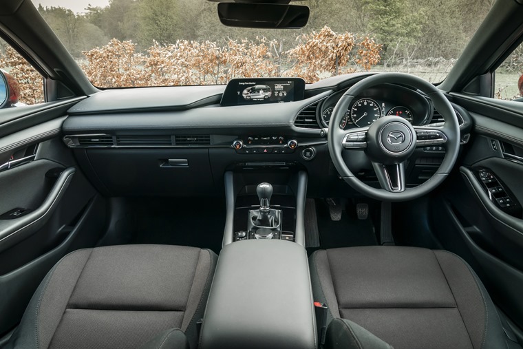 Mazda 3 2019 interior