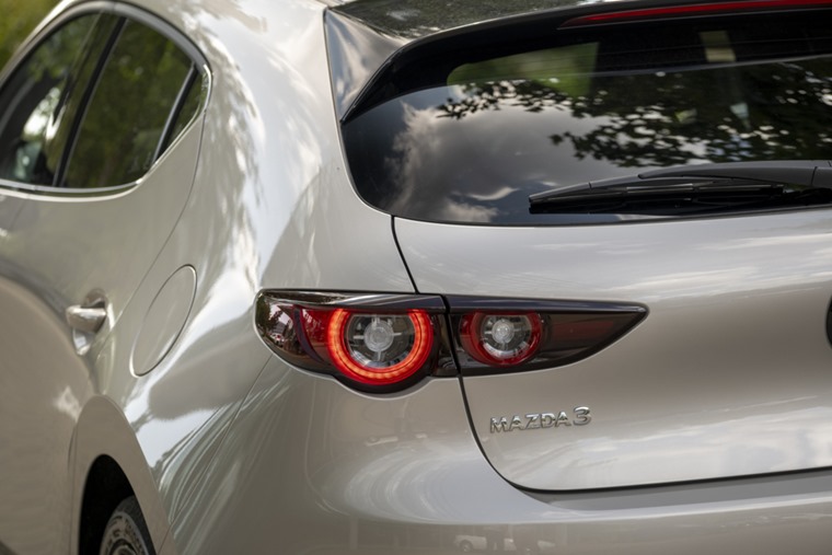 Mazda 3 rear detail